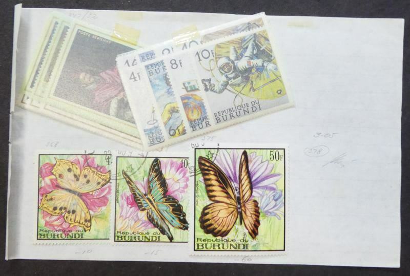 EDW1949SELL : BURUNDI Very nice collection of Mint & Used. Lots of Complete sets - Fresh Stock Dated January 2026