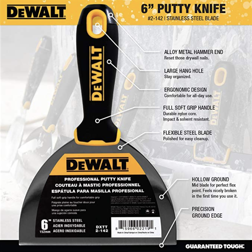 DEWALT Putty Knife 6