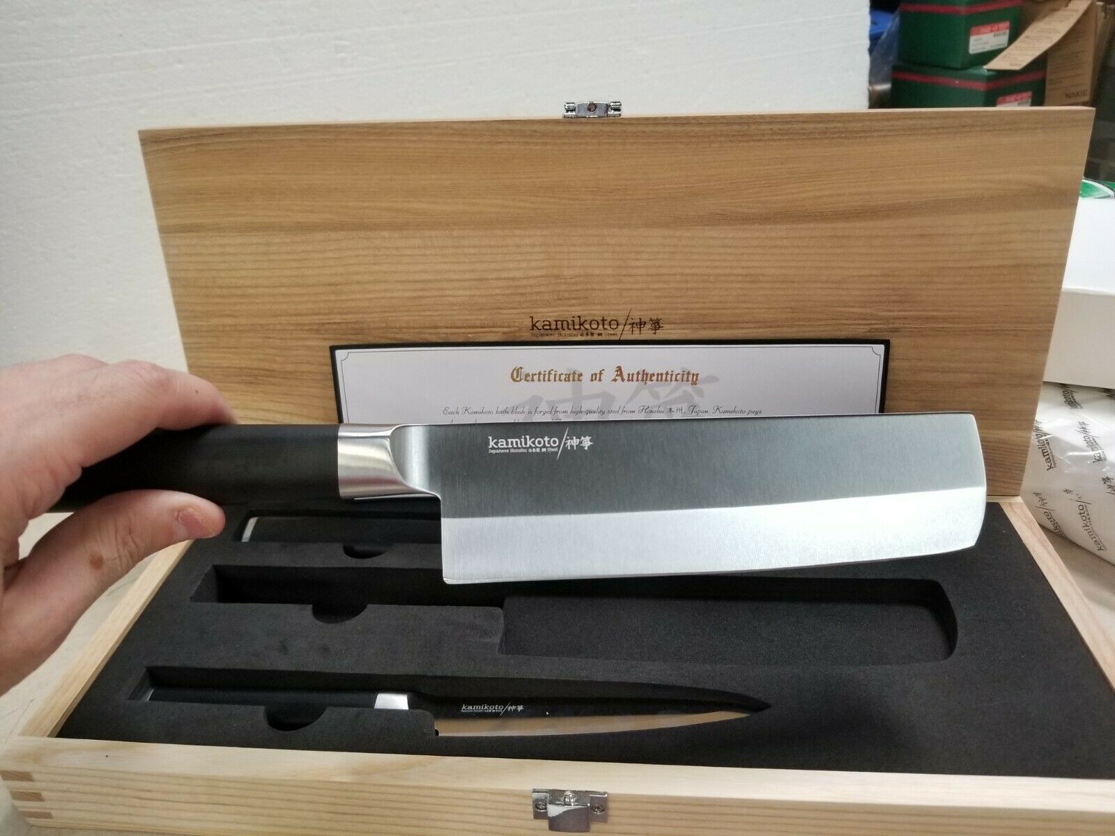 Kamikoto Kanepki Knife Set w/ Presentation Box, Open Box - Fresh Stock Dated December 2025