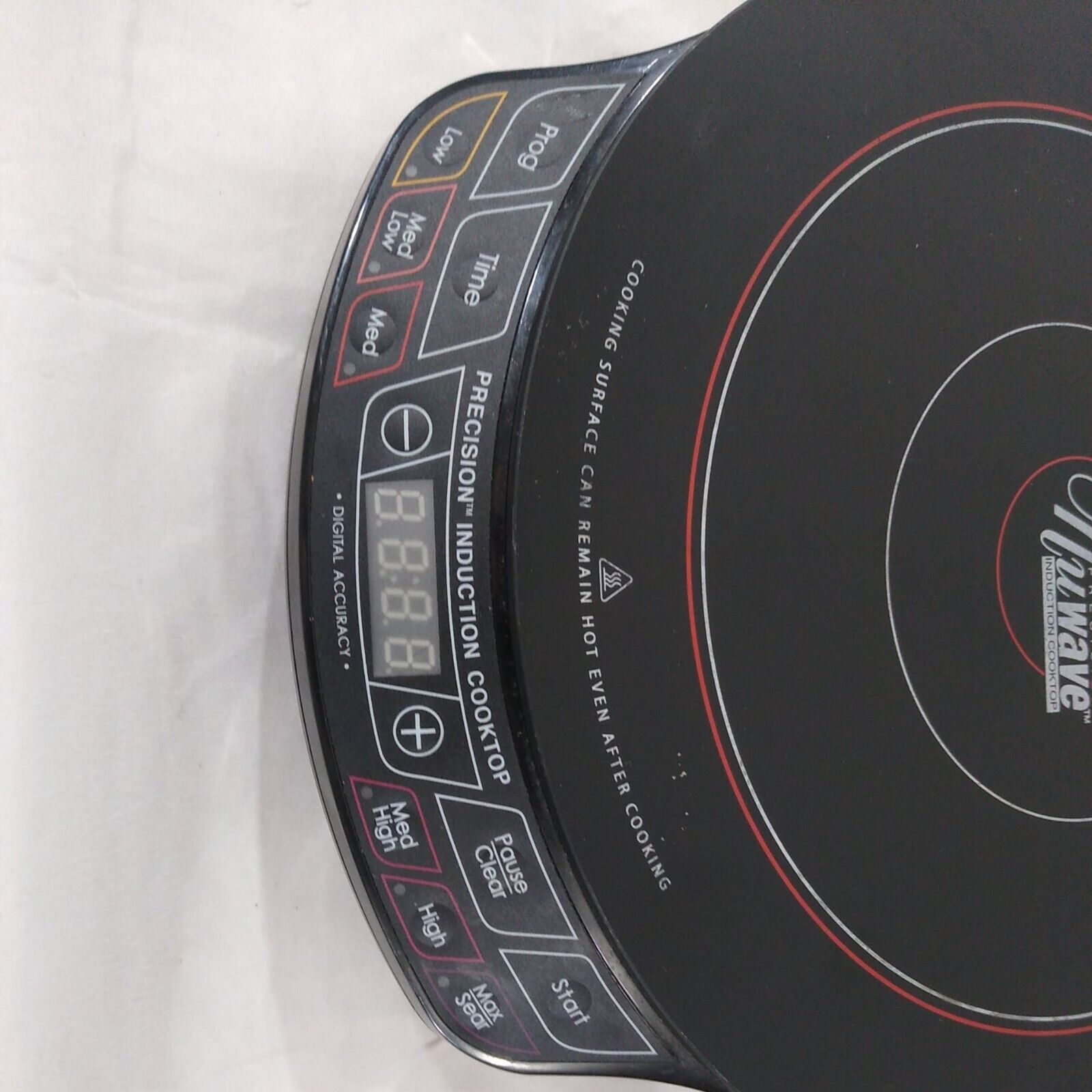 NuWave Precision Heat Induction Burner Hot Plate Portable W/2 Nuwave frying pans - Fresh Stock Dated February 2026