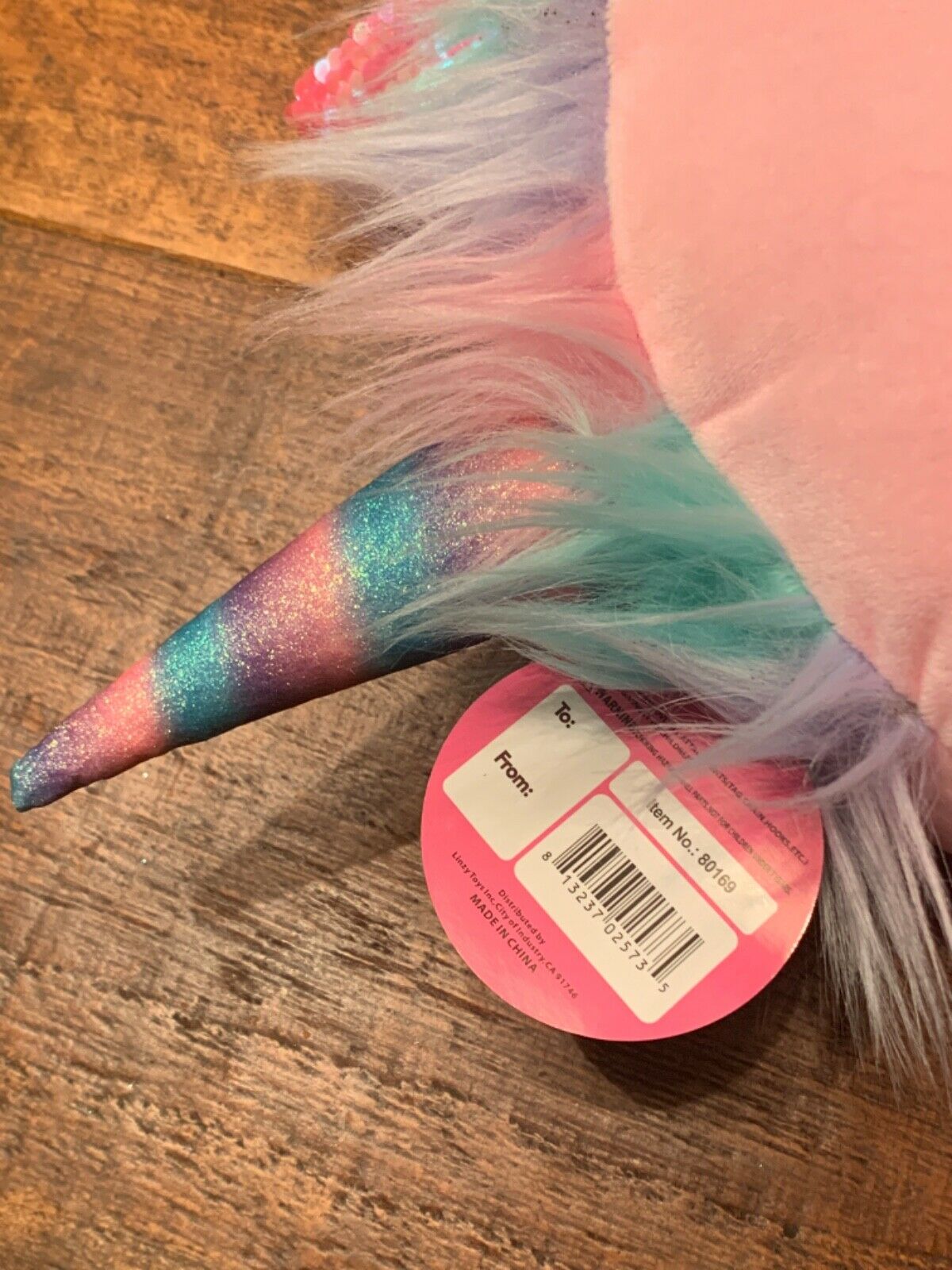 Unicorn Pillow NWT Reversible Sequins Unicorn Decoration Pillow - Fresh Stock Dated January 2026