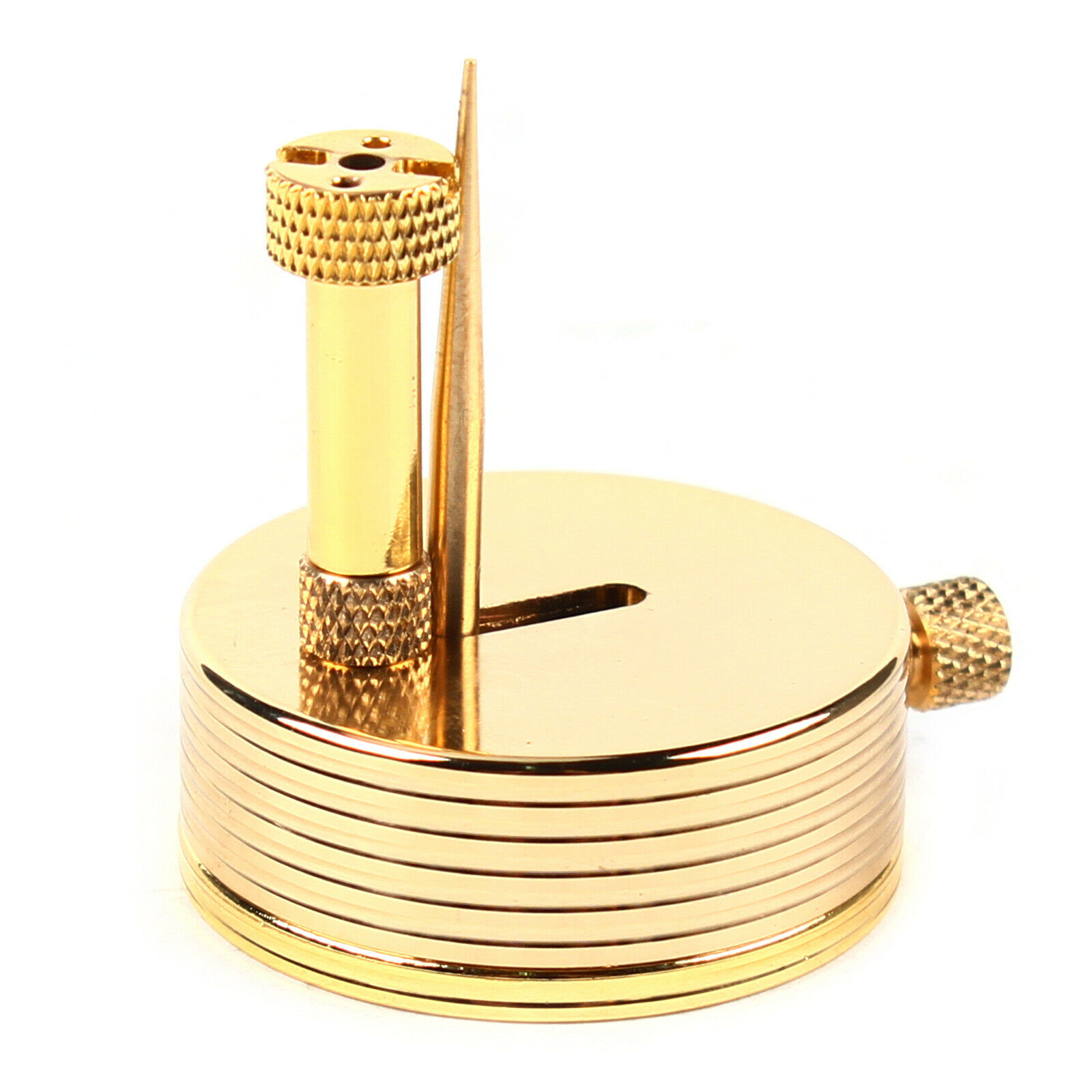 Brass Stand Adjustable Support Watch Balanced Holder Base Watchmaker Heavy Duty - Fresh Stock Dated February 2026