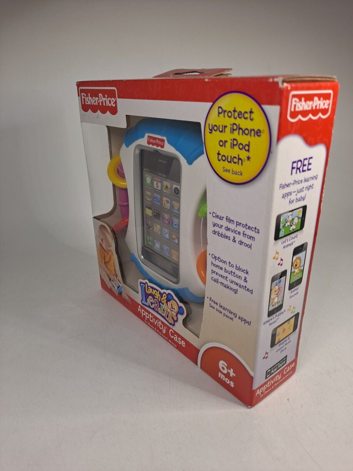 👶FISHER-PRICE Laugh & Learn Apptivity Iphone and Ipod Case  New MIB👶 - Fresh Stock Dated February 2026