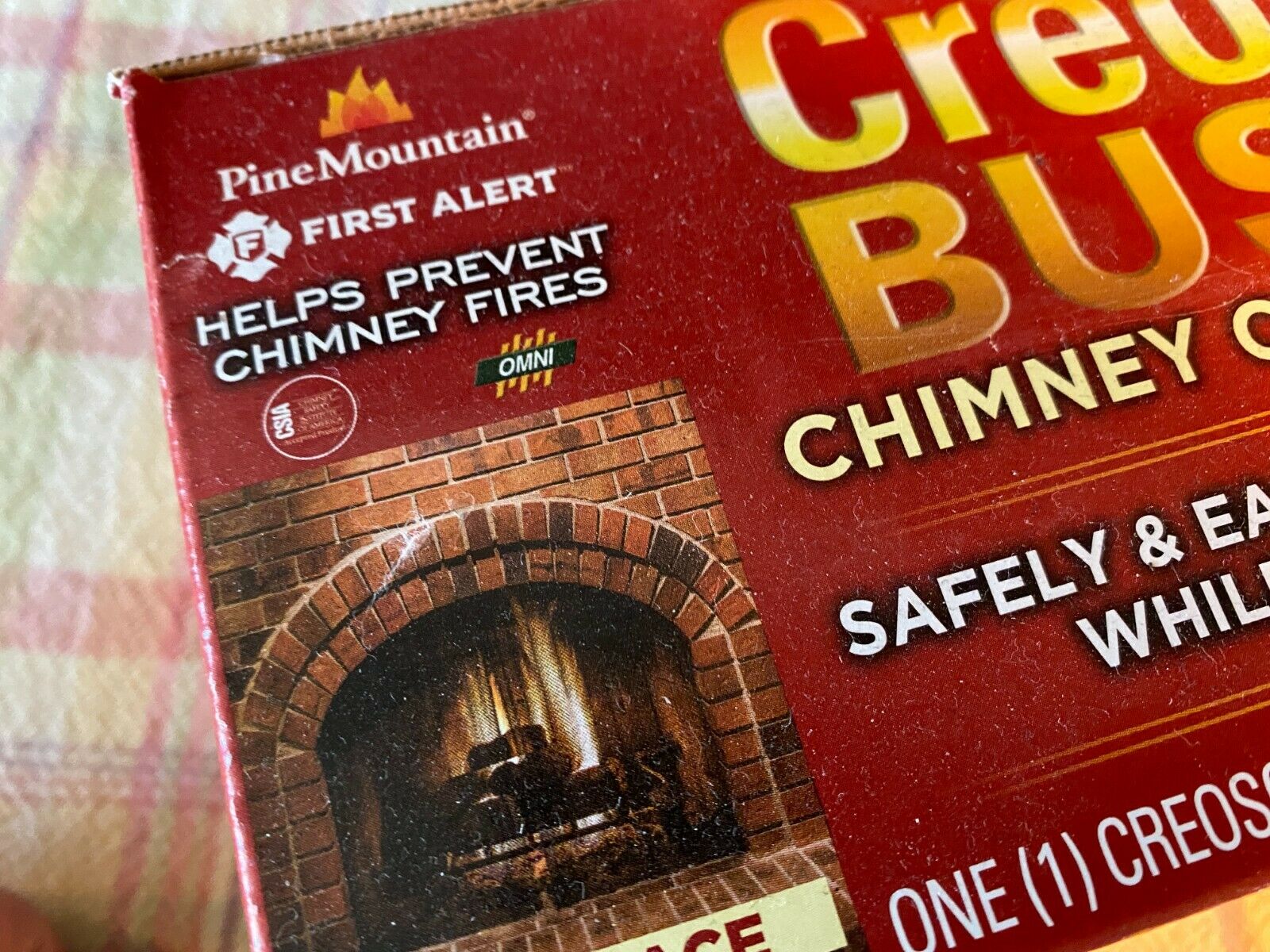 PINE MOUNTAIN - Creosote Buster - Chimney Cleaning Log - NIB - Fresh Stock Dated December 2025