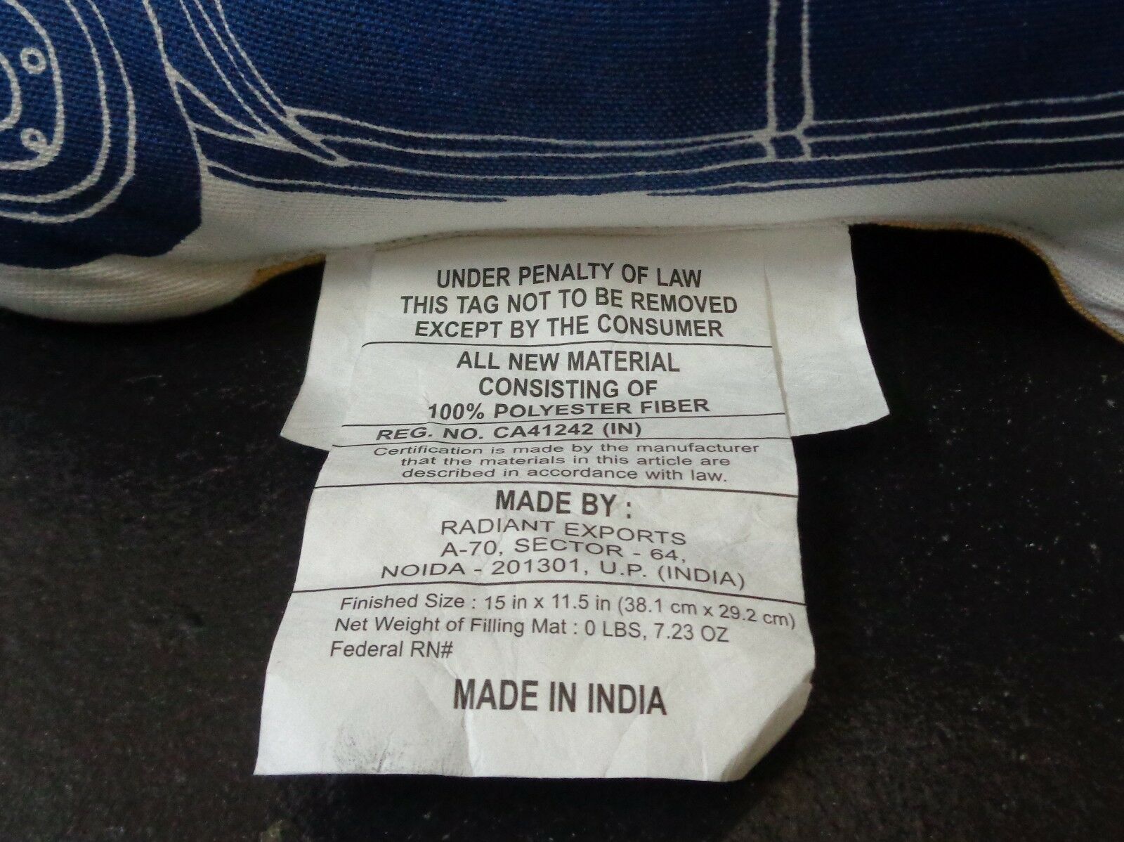 PILLOWFORT KIDS DECORATIVE PILLOW CAR WITH SURFBOARDS BEACH 15