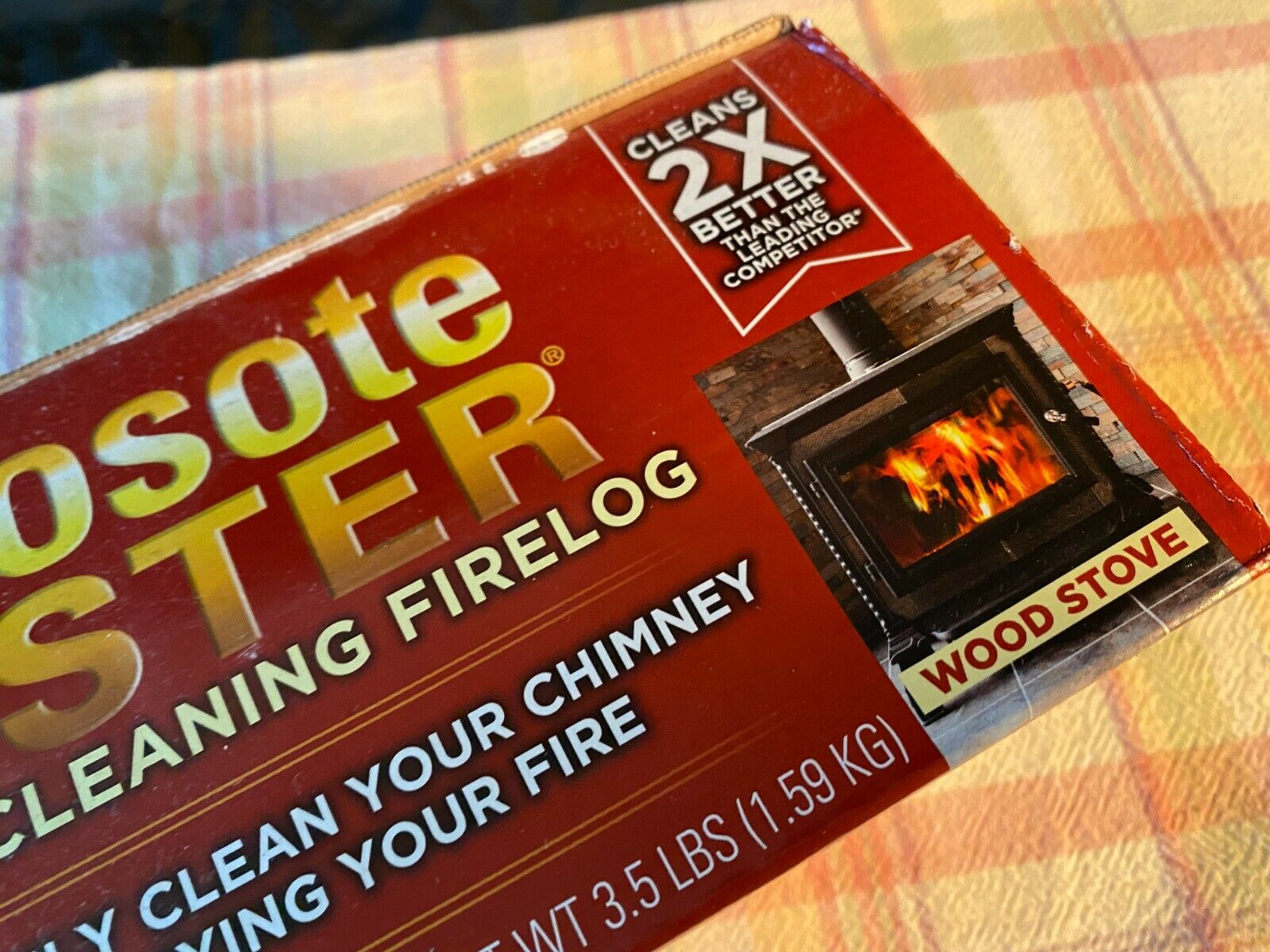 PINE MOUNTAIN - Creosote Buster - Chimney Cleaning Log - NIB - Fresh Stock Dated December 2025