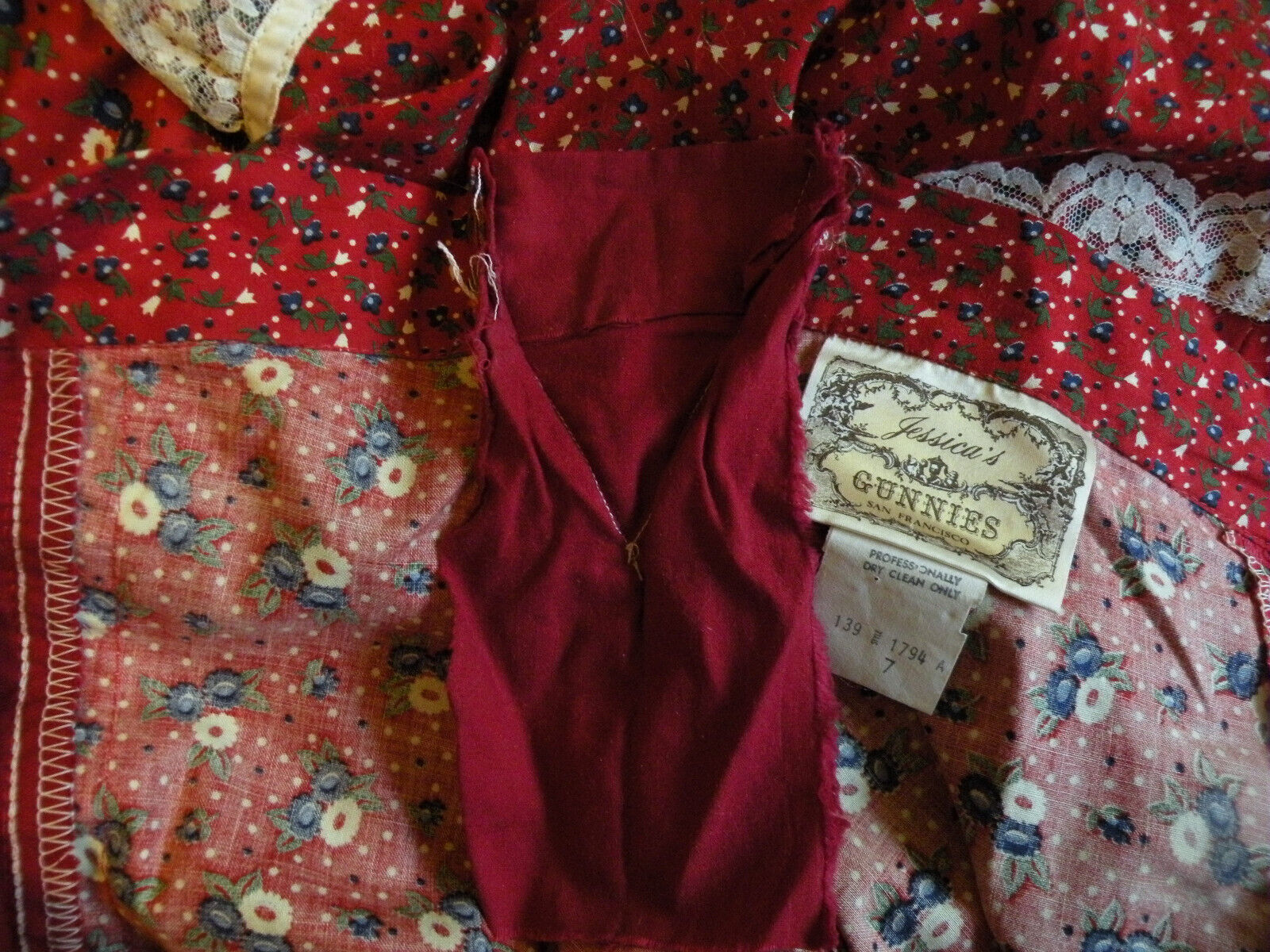 1970s Gunne Sax Maxi Skirt | Altered Size 7 | S-M - Fresh Stock Dated March 2026