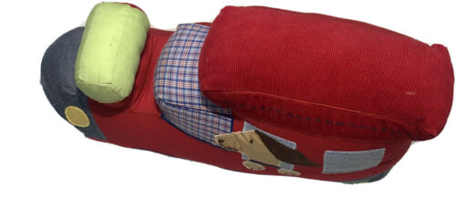 Pottery Barn Kids Train Pillow With Puppy - Fresh Stock Dated December 2025