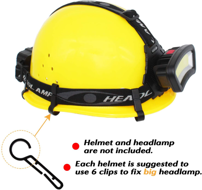 Clips De Casco Para Faro, Gancho De Faro, Clip De Luz De Casco, Clip De Casco, - Fresh Stock Dated February 2026