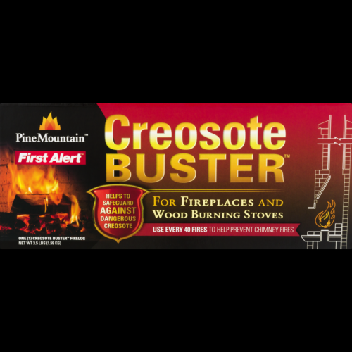 Pine Mountain Creosote Buster Firelog, 1.0 CT - Fresh Stock Dated December 2025