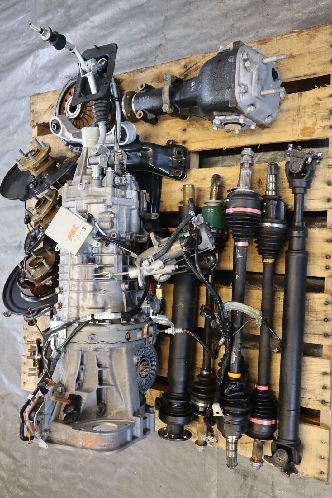 2021 SUBARU WRX STI EJ257 OEM 6 SPEED TRANSMISSION SWAP TY856UW6AB 7,710 MILES - Fresh Stock Dated February 2026