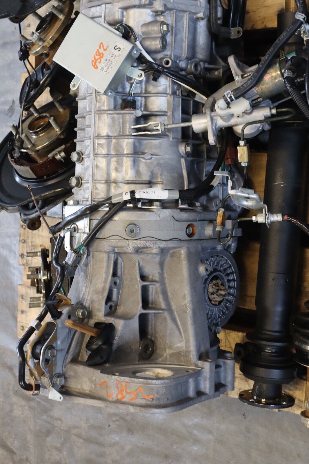 2021 SUBARU WRX STI EJ257 OEM 6 SPEED TRANSMISSION SWAP TY856UW6AB 7,710 MILES - Fresh Stock Dated February 2026