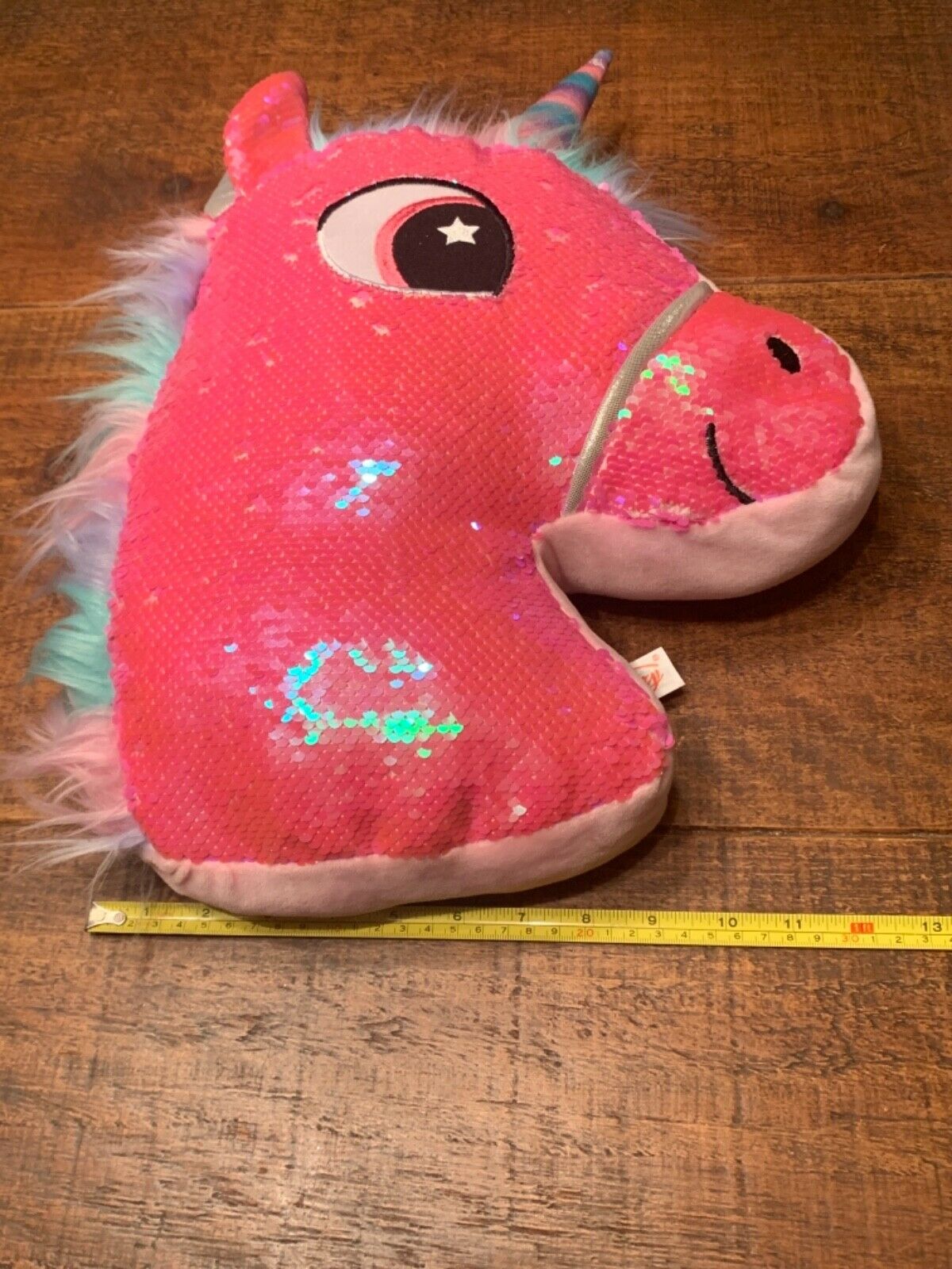 Unicorn Pillow NWT Reversible Sequins Unicorn Decoration Pillow - Fresh Stock Dated January 2026