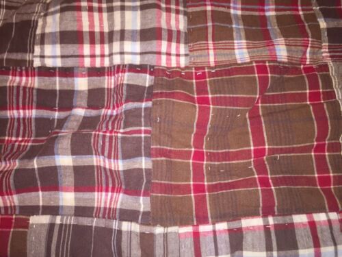 Pottery Barn Kids Patchwork Pillow Sham Standard Size Brown/Red/Beige/Blue - Fresh Stock Dated December 2025