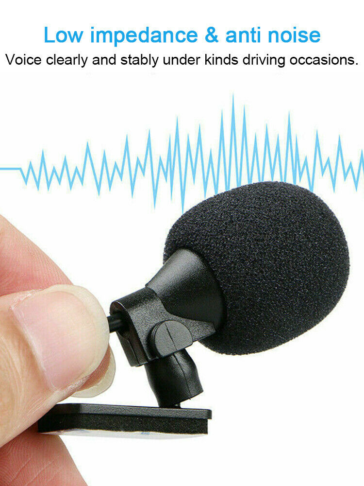 2.5mm Jack Car Microphone AVIC AVH DEH MVH SPH Head Audio Mic For Pioneer PET - Fresh Stock Dated February 2026
