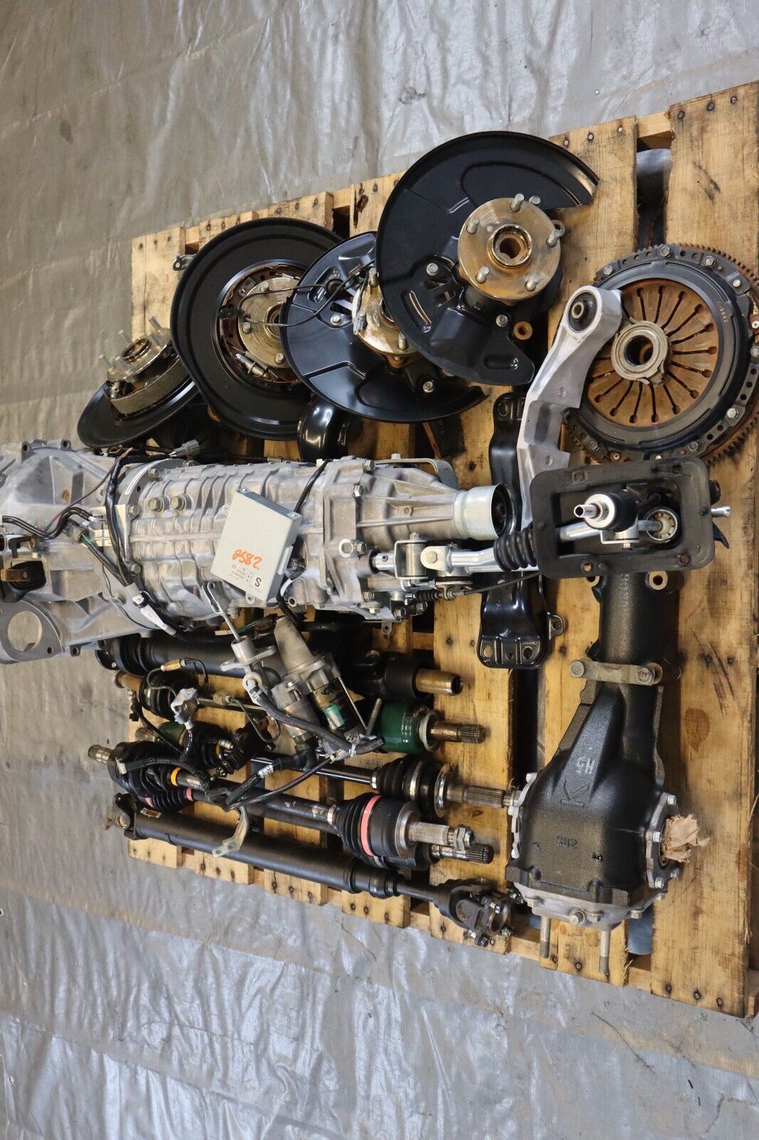 2021 SUBARU WRX STI EJ257 OEM 6 SPEED TRANSMISSION SWAP TY856UW6AB 7,710 MILES - Fresh Stock Dated February 2026