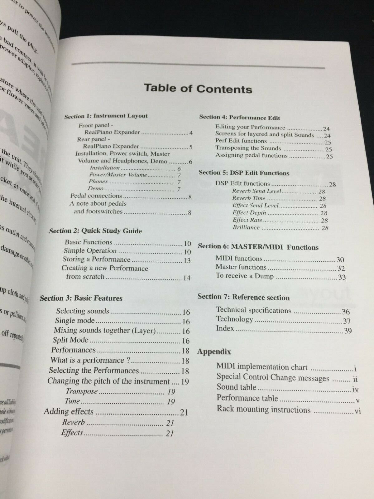 General Music REALPIANO EXPANDER Keyboard * ORIGINAL OWNER'S MANUAL BOOK ONLY * - Fresh Stock Dated February 2026