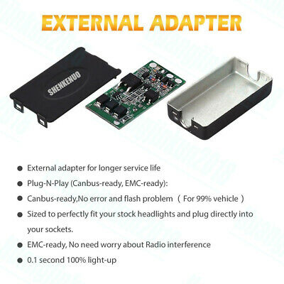 For Yamaha Raptor 700 700R 2006-2018 Xenon 6000K LED Headlights Bulb Hi Low Beam - Fresh Stock Dated February 2026