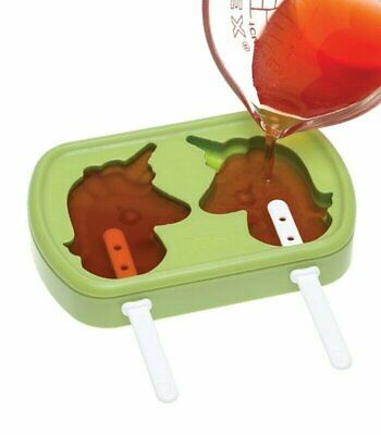 Joie Silicone Tray Unicorn Shape Freeze Ice Pop Maker Mold - Random Color Tray - Fresh Stock Dated February 2026