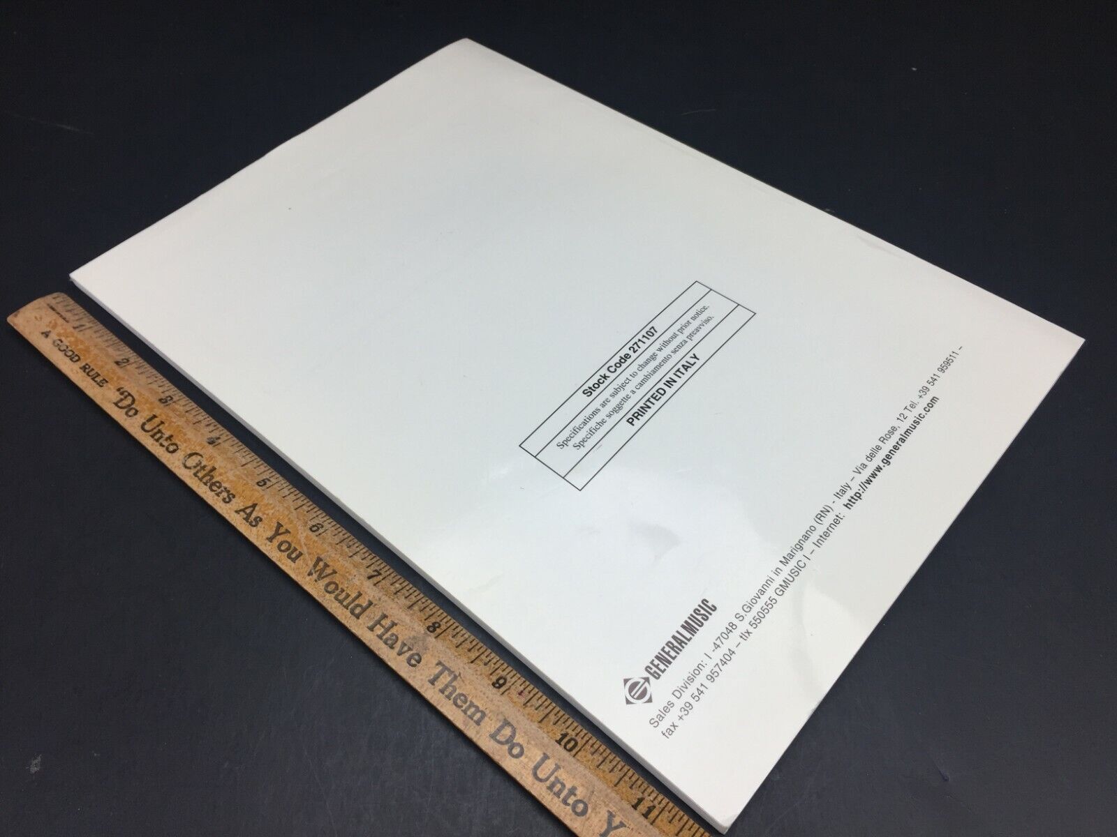 General Music REALPIANO EXPANDER Keyboard * ORIGINAL OWNER'S MANUAL BOOK ONLY * - Fresh Stock Dated February 2026