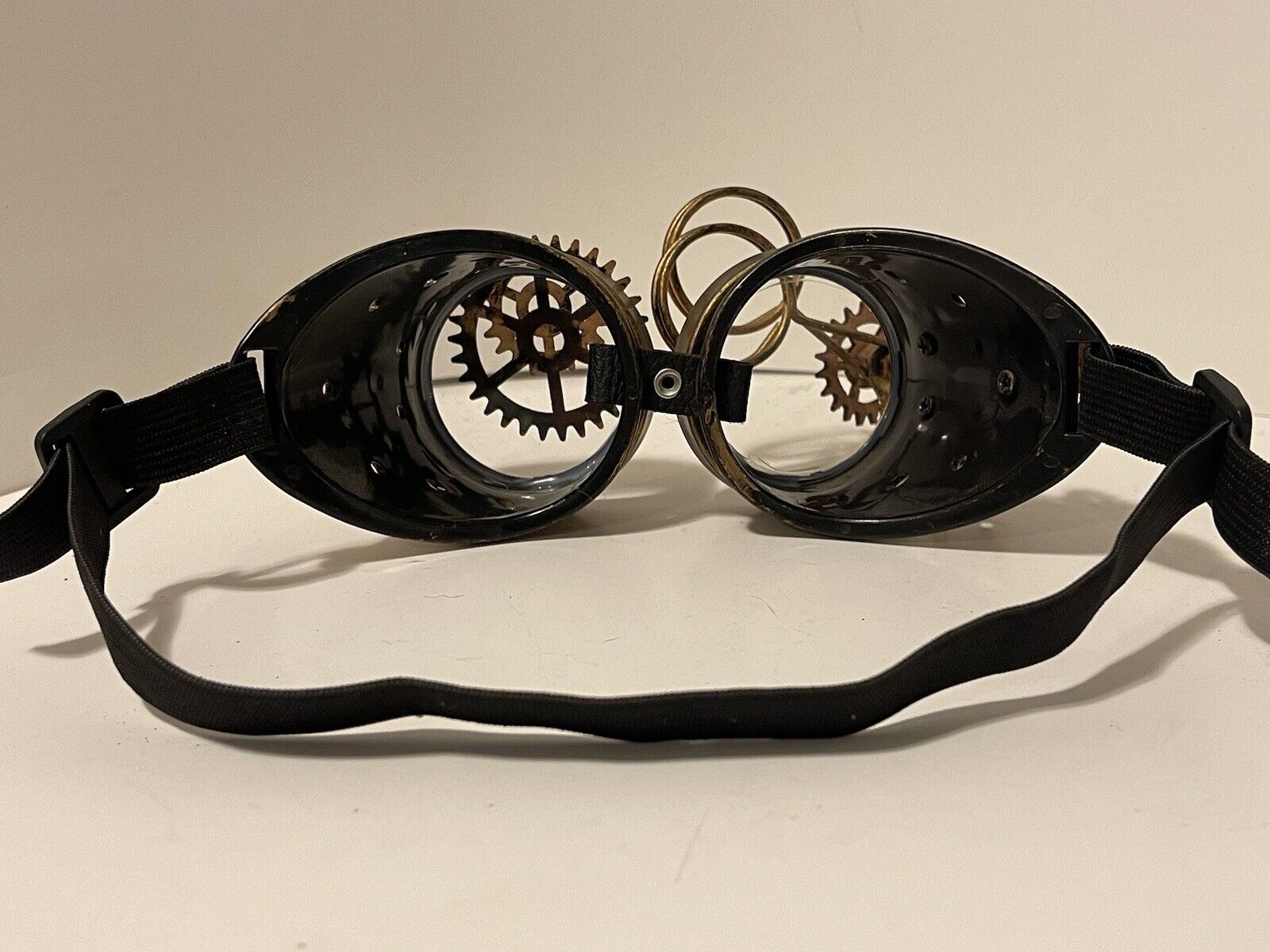 Steampunk Aviator Goggles Cybergoth Scissors - Fresh Stock Dated February 2026