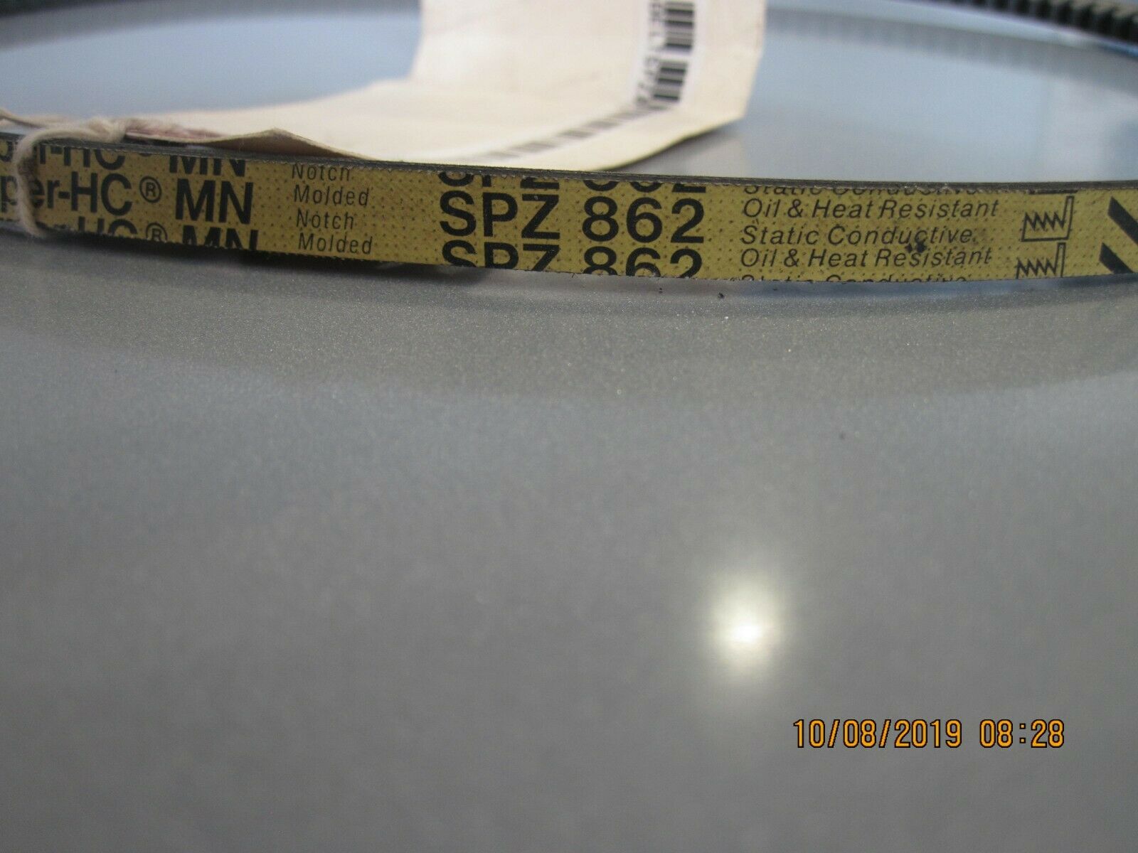 Fischer Panda Generator V Drive Belt SPZ862 - Fresh Stock Dated February 2026