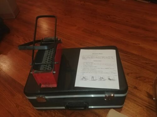 Paper Log Briquette Maker Recycle Paper press Fuel Bricks Camp Fire Stove - Fresh Stock Dated December 2025