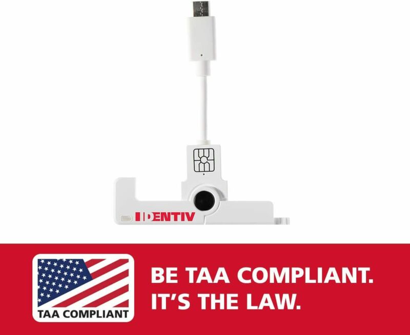 Identiv SCR3500C USB Smartfold Type C - Fresh Stock Dated February 2026