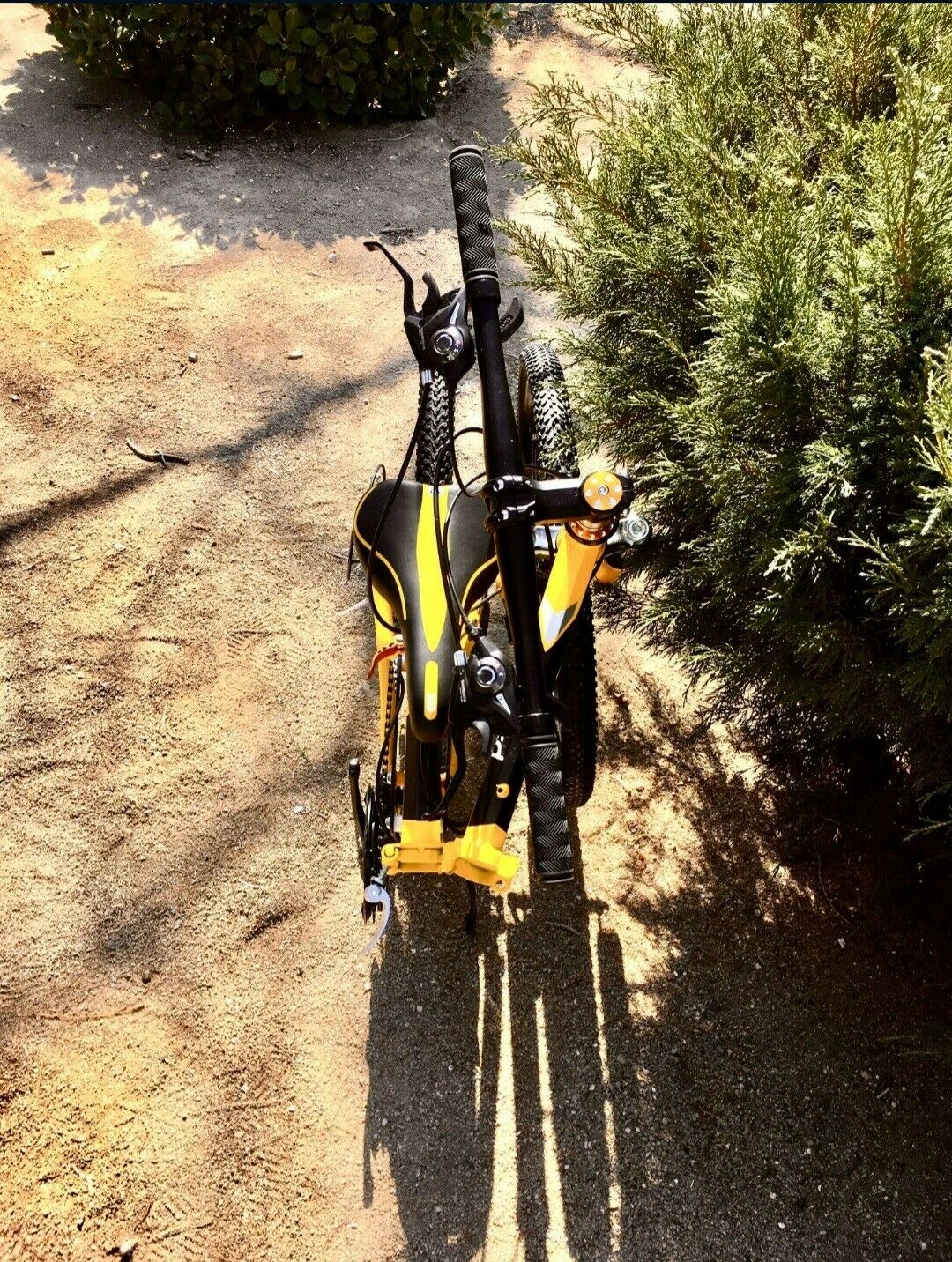 NEW FOLDING MOUNTAIN BIKE MTB 21 SPEED FULL SUSPENSION 26x17 - AUTHENTIC! - Fresh Stock Dated February 2026