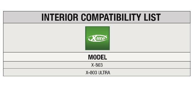 X-Lite Helmets Spareparts (X-803 / X-803 ULTRA Interior) - Fresh Stock Dated February 2026