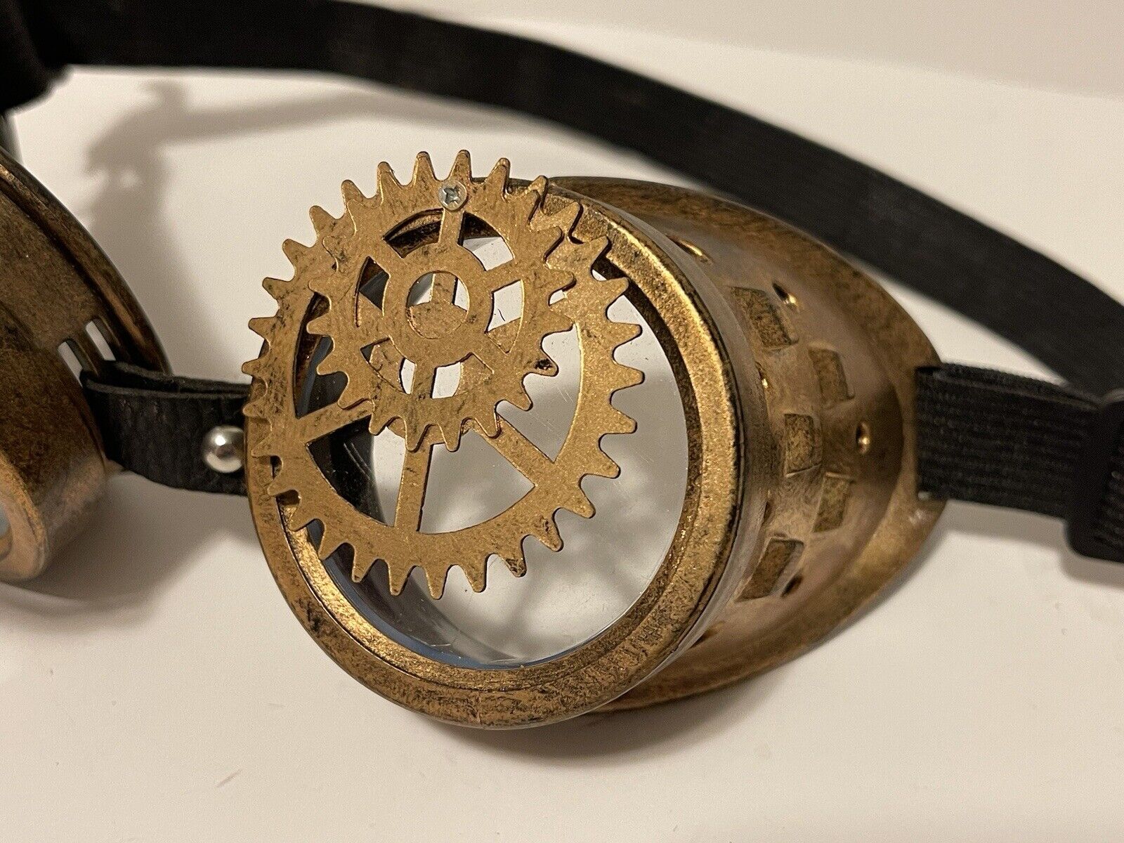 Steampunk Aviator Goggles Cybergoth Scissors - Fresh Stock Dated February 2026