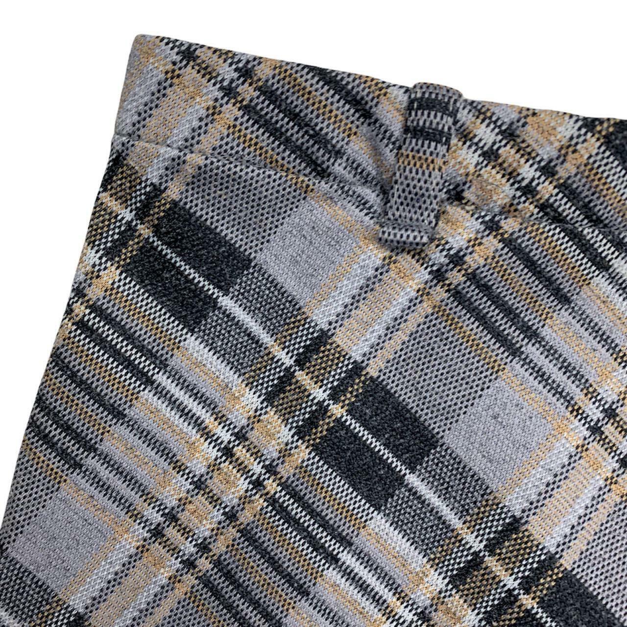 Vintage Skirt Sears Gray Cream Plaid Midi 70s Union Made Rockabilly Size Small - Fresh Stock Dated March 2026