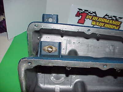 Roush Racing Ford Valve Covers for Yates C-3 Aluminum Heads with Oilers NASCAR - Fresh Stock Dated February 2026