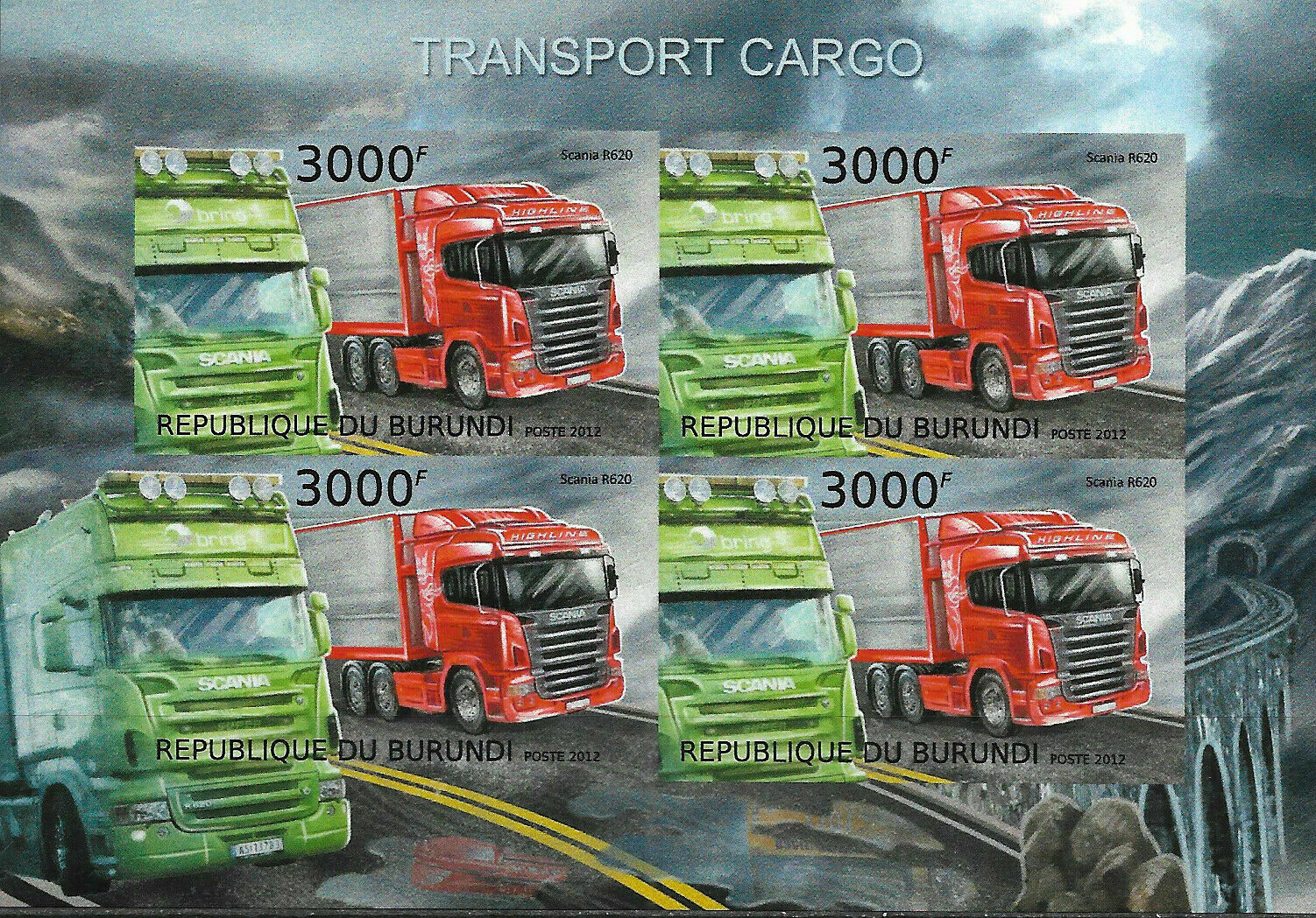 BURUNDI - 2012 MNH 
