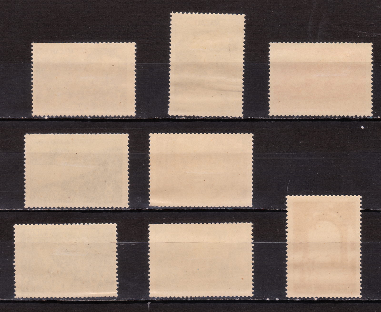 Macao Macau China 1950 Views of Macao 2nd Issue Comp Set of 8 MLH OG VF - Fresh Stock Dated February 2026