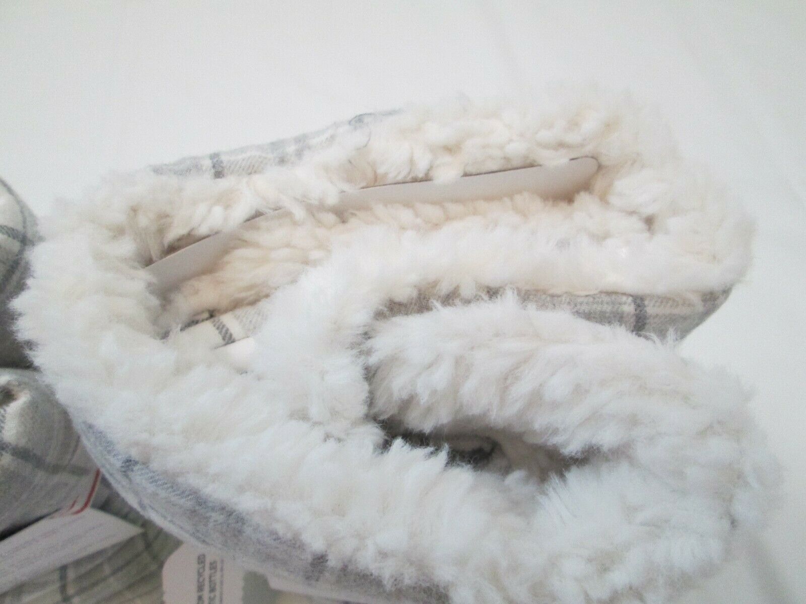 Pottery Barn Kids Holiday Plaid Sherpa Sham Standard NEW lot of 2 - Fresh Stock Dated December 2025