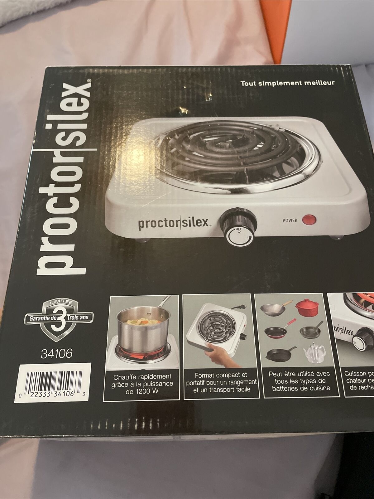 Portable , Electric Stove - Fresh Stock Dated February 2026