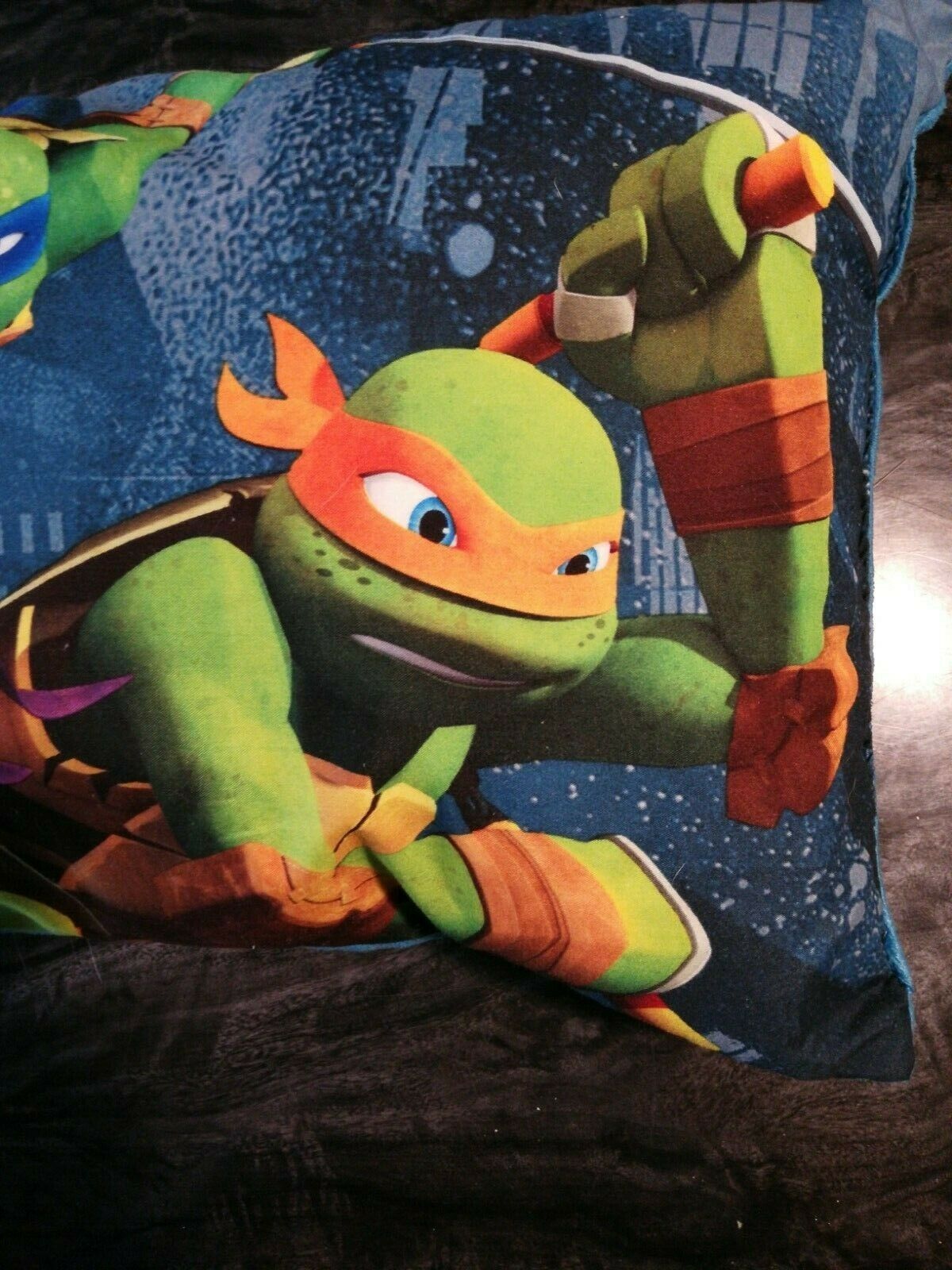 Teenage Mutant Ninja Turtles Throw Fleece Pillow 24” X 12” - Fresh Stock Dated January 2026