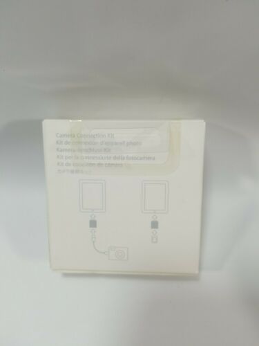 APPLE IPAD CAMERA CONNECTION KIT & CABLE MC531ZM/A Model A1362 A1358 New GENUINE - Fresh Stock Dated February 2026