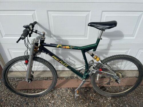 Pro Flex Beast Vintage Mountain Bike 26” Elastomer Full Suspension - Fresh Stock Dated February 2026