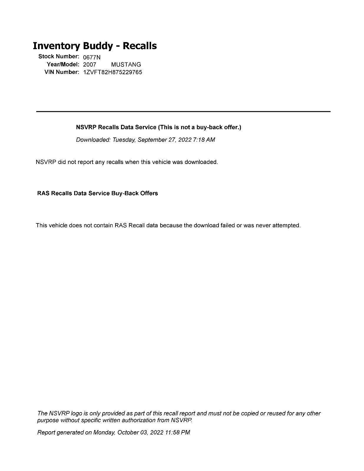 MUSTANG Transmission MT 5 speed 4.6L 3V 07 08 09 10 - Fresh Stock Dated February 2026