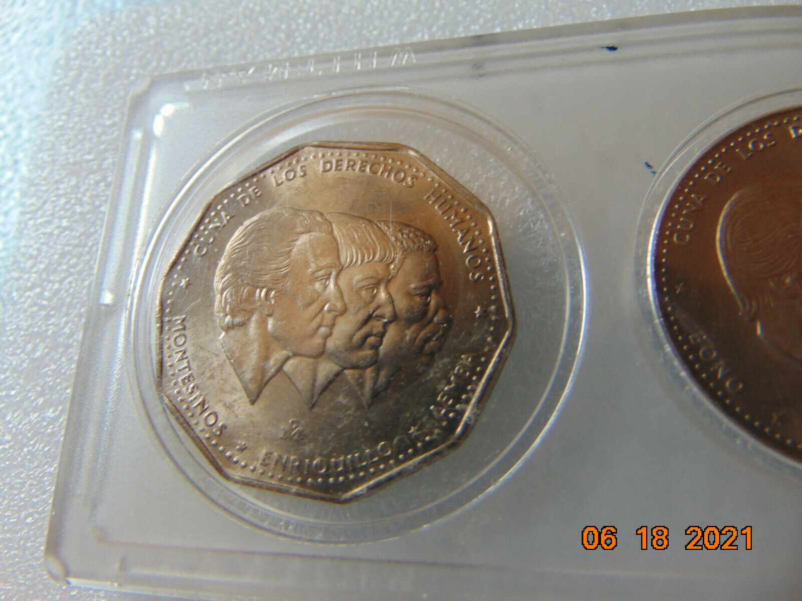 DOMINICAN REPUBLIC 1984 set of 1C thru 1Peso - Fresh Stock Dated December 2025