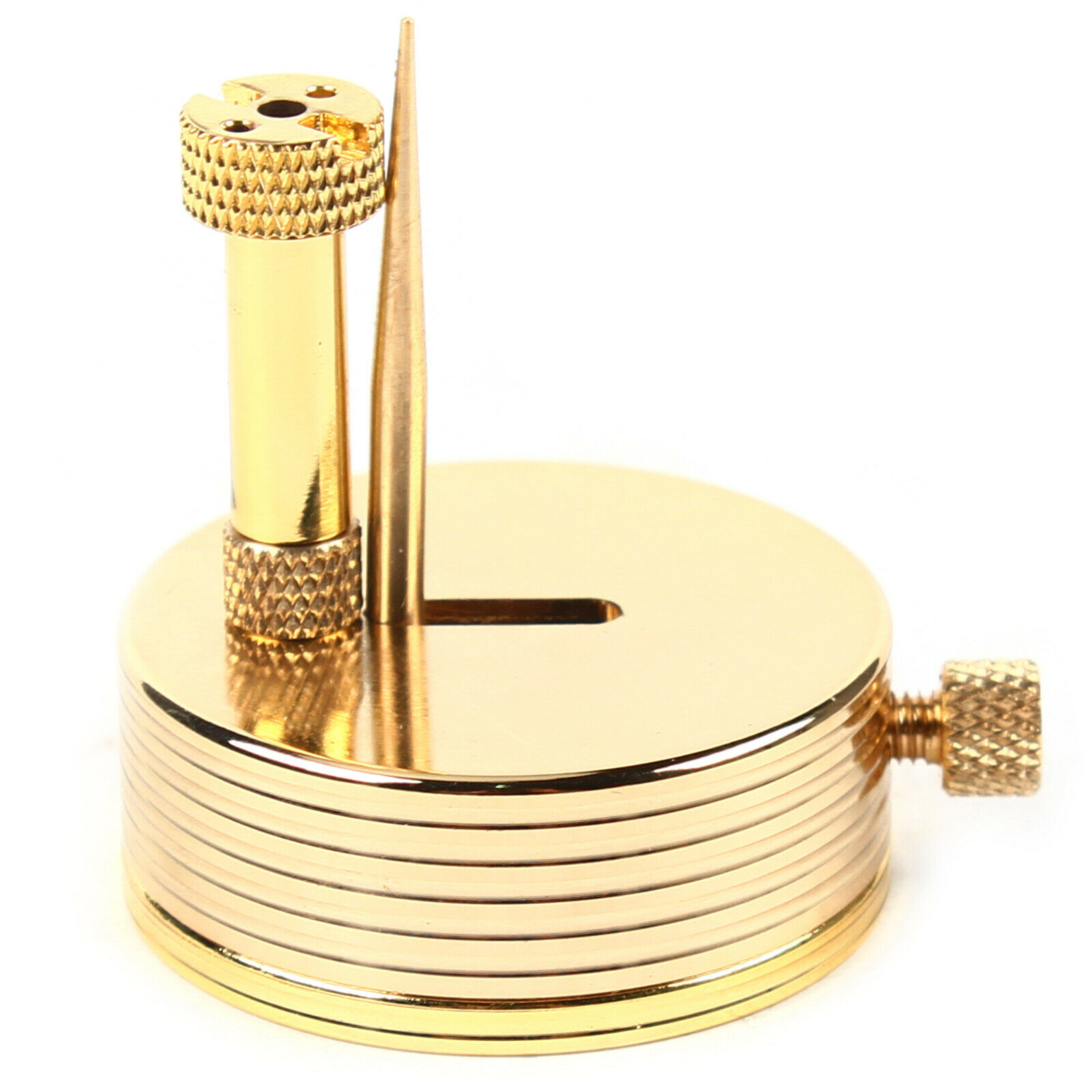 Brass Stand Adjustable Support Watch Balanced Holder Base Watchmaker Heavy Duty - Fresh Stock Dated February 2026