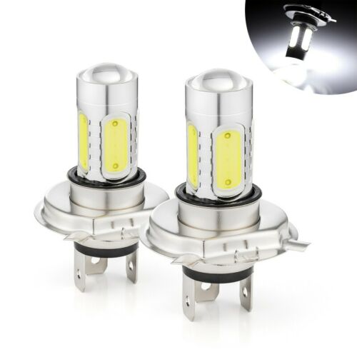 2x H4 9003 HB2 LED Bulb Hi/Lo Beam White Car Motorcycle Headlight High Power - Fresh Stock Dated February 2026