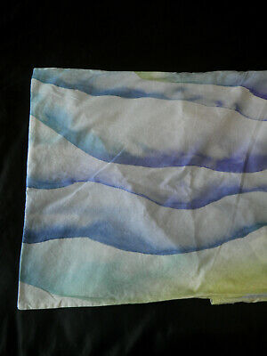 Pottery Barn Teen Prism Pop STD Sham Pair Tie Dye Wave Purple Blue Green Yellow - Fresh Stock Dated December 2025