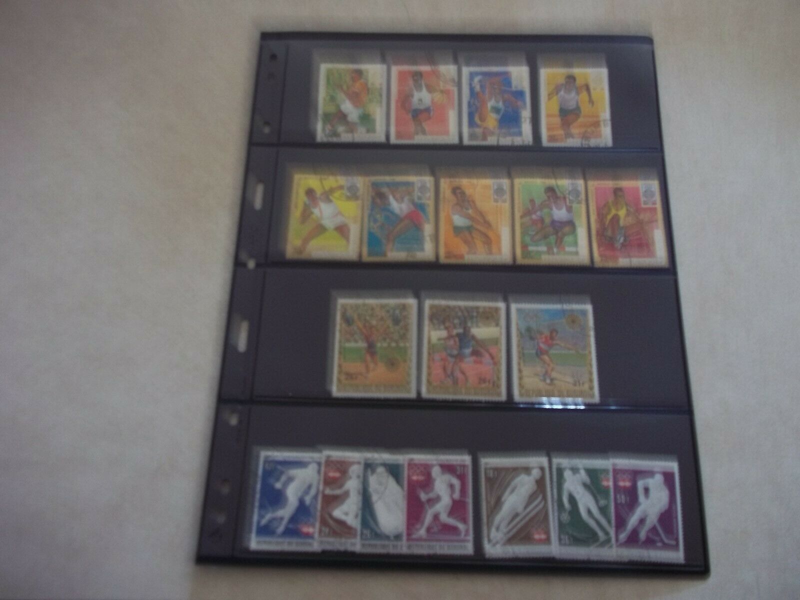BURUNDI  STAMP COLLECTION LOT Used CTO AFRICA  9 PICTURES - Fresh Stock Dated December 2025