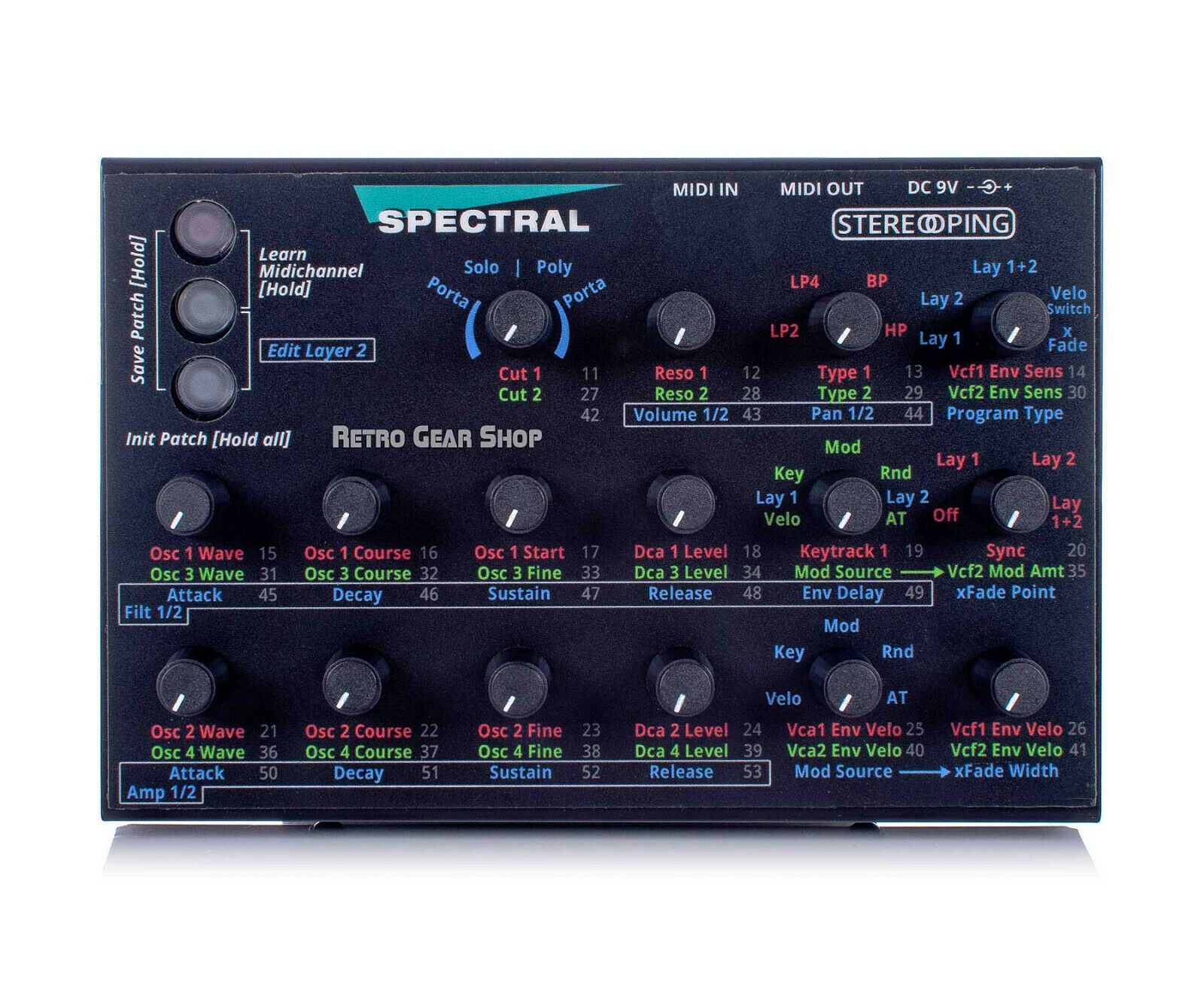 Stereoping CE-1 Spectral Midi Controller for Peavey Spectrum Rare Vintage Synth - Fresh Stock Dated February 2026