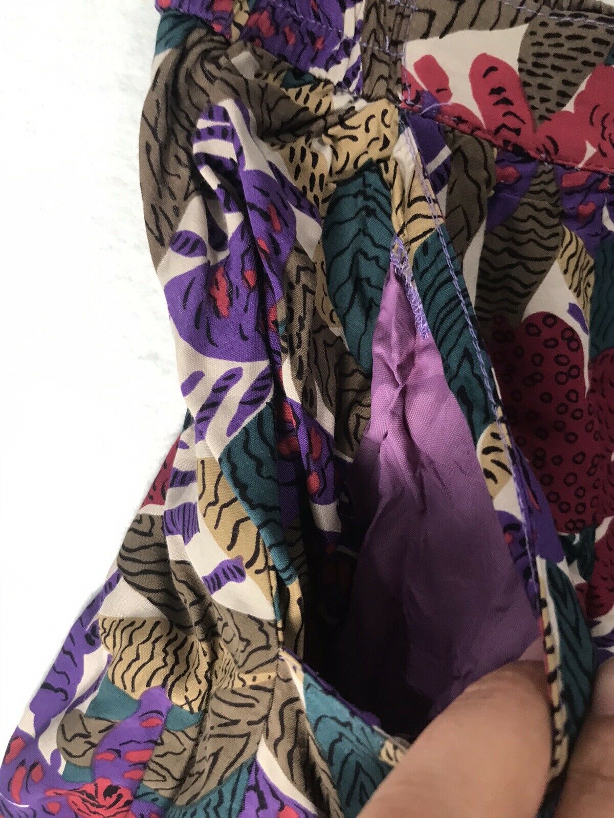 Vintage Campus Casuals Boho Skirt Floral 80’s Jungle Poinsettia Size 14-16 - Fresh Stock Dated March 2026