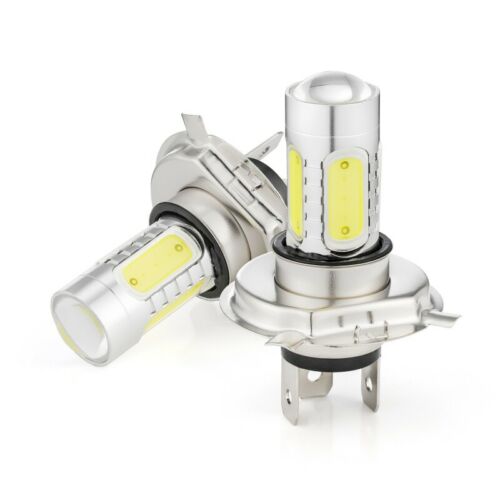 2x H4 9003 HB2 LED Bulb Hi/Lo Beam White Car Motorcycle Headlight High Power - Fresh Stock Dated February 2026