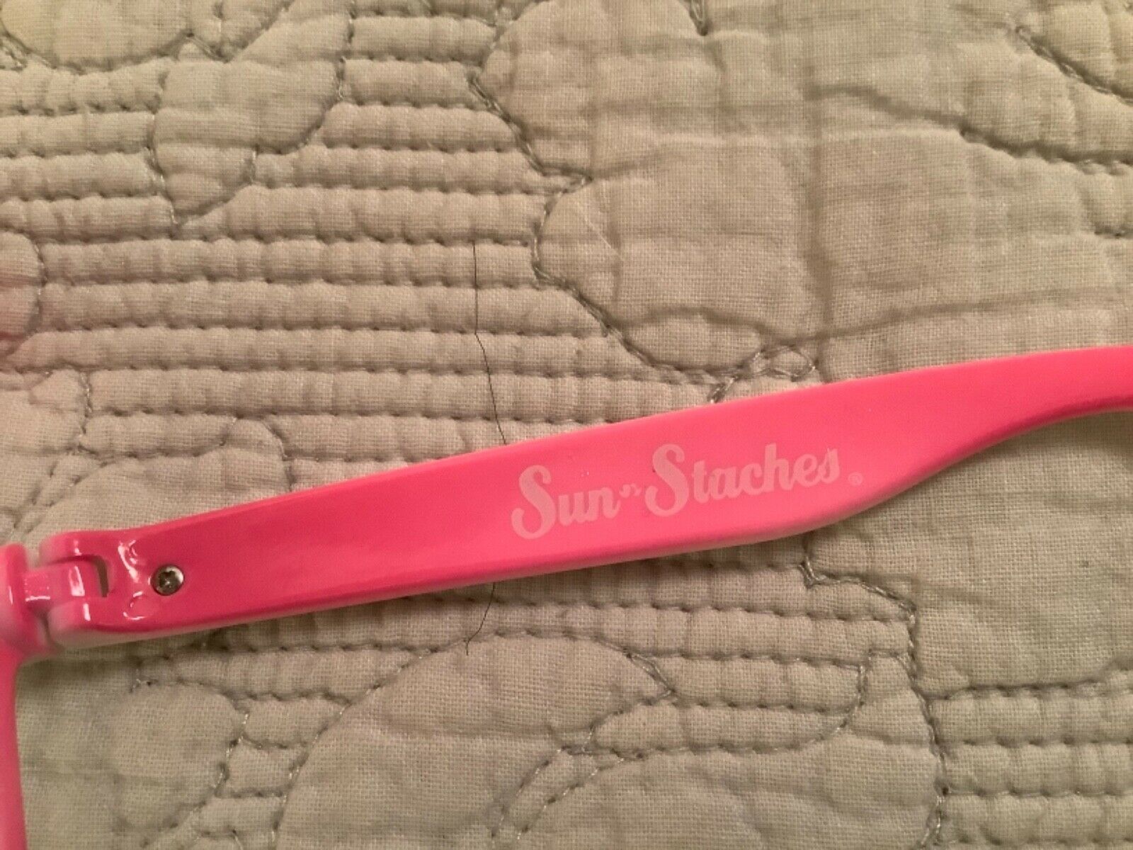 Sun Staches Bunny Sunglasses Easter Eye Glasses Whiskers Funny Mask Gift Pink - Fresh Stock Dated February 2026